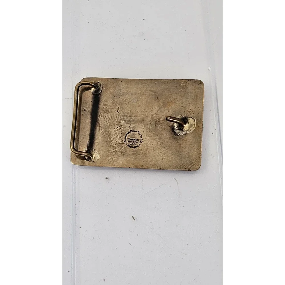 very rare bronze belt buckle 